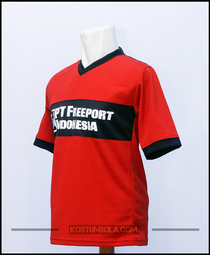 Jersey Bola PT Freeport Indonesia 